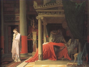  August Werke - Antiochus und Strato neoklassizistisch Jean Auguste Dominique Ingres